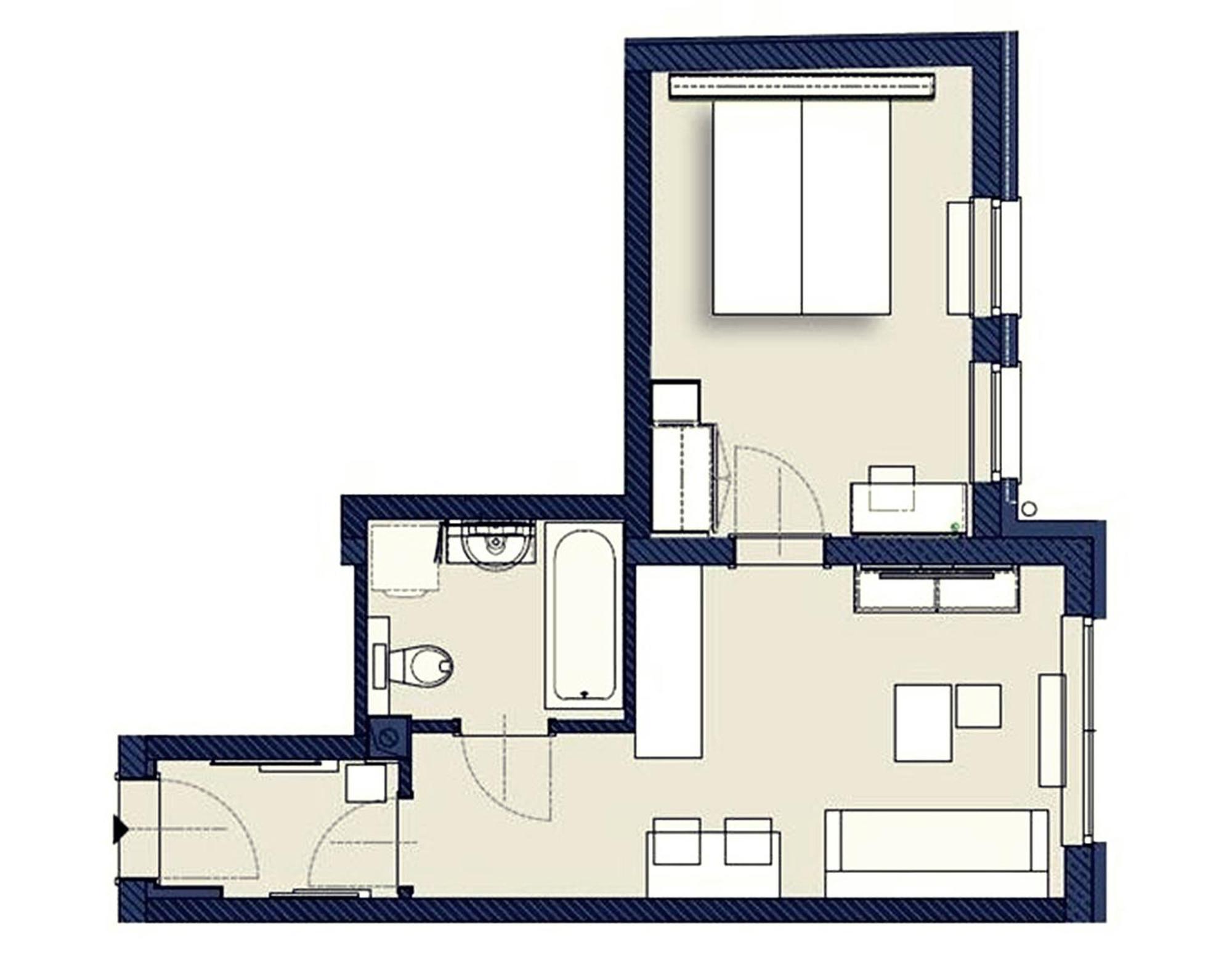 Smart Apart Living - Wien Hauptbahnhof - Self Check-In Стая снимка