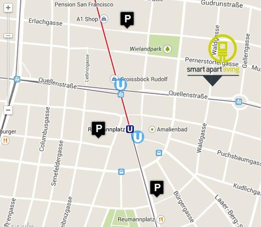 Smart Apart Living - Wien Hauptbahnhof - Self Check-In Екстериор снимка